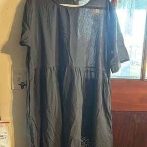 Gray nwot mid calf dress